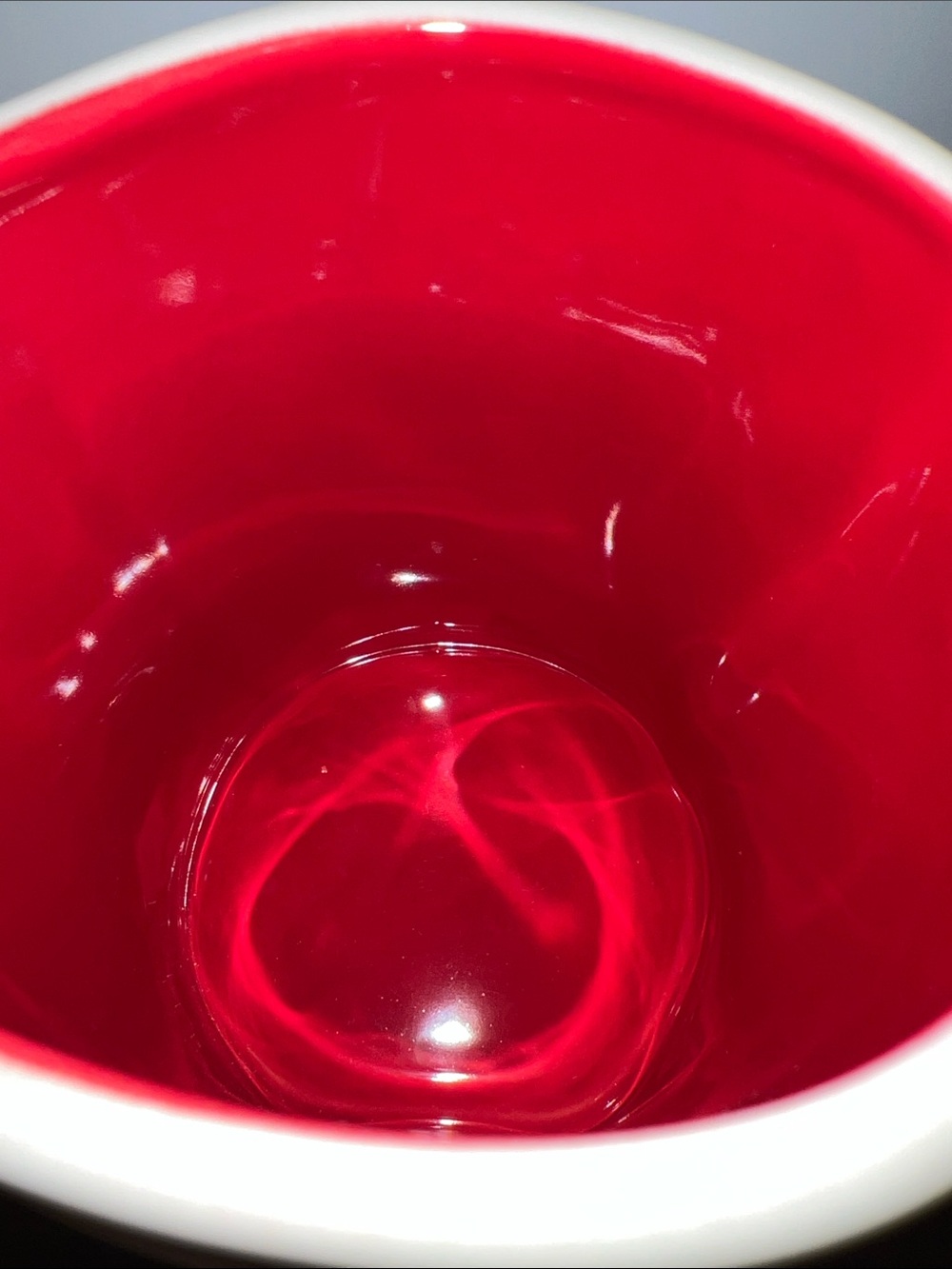 Rae Dunn Christmas Mug with Red Interior Accent - Picture 9 of 9